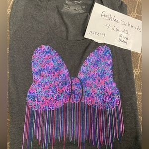 Mickey bow dripping shirt